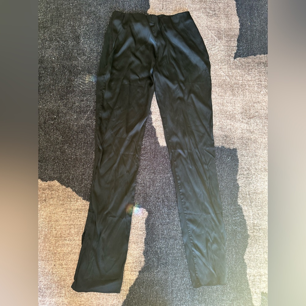 Zara Satin Pull on Leggings